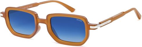 SOJOS Retro Polarized Rectangle 70s Sunglasses for Women Men,Trendy Hexagon 80s 90s Shades SJ2625 in Saudi Arabia