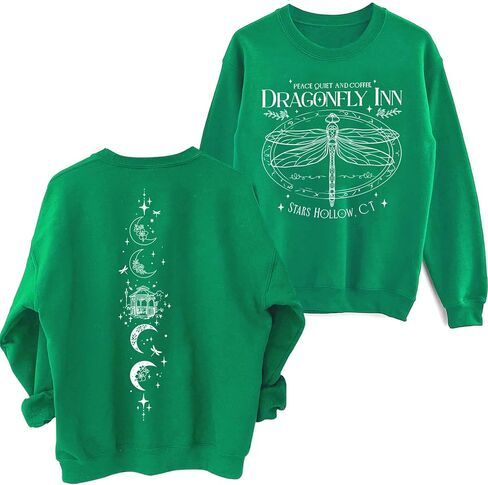 HappySSSum Vintage Dragonfly Sweatshirt for Women Autumn Sweater Gift in Saudi Arabia