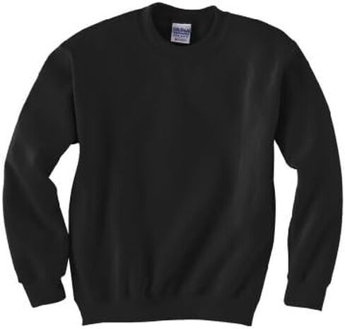 Gildan-Youth Crewneck Sweatshirt-Black in Saudi Arabia
