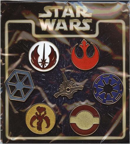 Disney - Star Wars - Mini-Pin Collection - Star Wars Emblems 7 Pin Set 77127 in Saudi Arabia