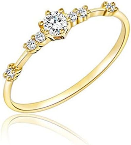Exquisite small diamond rings, a fresh and elegant Japanese-style agete ring and jewelry in Saudi Arabia