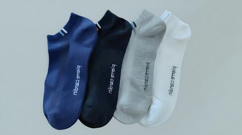 4 Pairs Soft Ankle Cotton Socks - Casual Unisex Socks for Men Women Cute Lightweight Gifts in Saudi Arabia