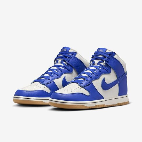 Nike Dunk High Retro SE Men's Shoes (FV6612-001, Phantom/Pale Ivory/Gum Yellow/Racer Blue) Size 11 in Saudi Arabia