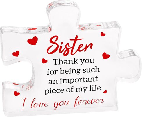 Gifts for Dad - Father's Present, Dad Gifts from Daughter for Birthday Christmas, Cool Presents Ideas, Engraved Acrylic Block Puzzle Gift for Father 2.2 x 2.8 in in Saudi Arabia