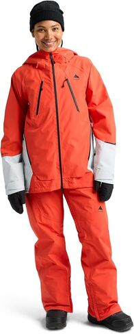 Burton Women's Reserve GORE-TEX 2L Jacket – Fiesta Red/Gray Cloud, XL in Saudi Arabia