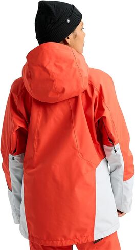 Burton Women's Reserve GORE-TEX 2L Jacket – Fiesta Red/Gray Cloud, XL in Saudi Arabia