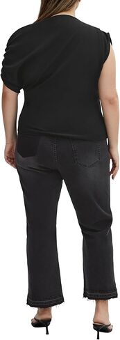 City Chic Women's Plus Size Jean - Paloma Kick Flare in Saudi Arabia