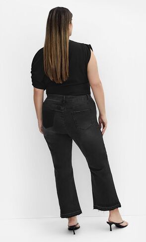 City Chic Women's Plus Size Jean - Paloma Kick Flare in Saudi Arabia