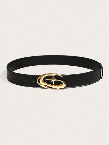 Floerns Women's Y2k Belt Punk Waist Belt Leather Belt Metal Buckle Belt for Jeans in Saudi Arabia