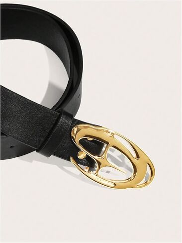 Floerns Women's Y2k Belt Punk Waist Belt Leather Belt Metal Buckle Belt for Jeans in Saudi Arabia