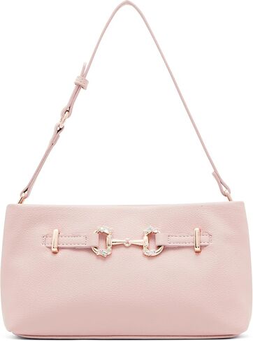 Anne Klein womens Anne Klein East West Crystal Horsebit Shoulder Bag in Kuwait