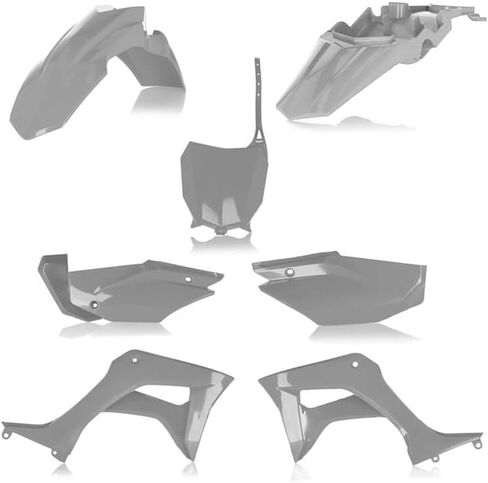 Acerbis Full Plastic Kit (رمادي) لـ 19-23 Honda CRF110F in Kuwait