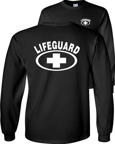 FAIR GAME Life Guard Long Sleeve Shirt White Cross F&B in Kuwait