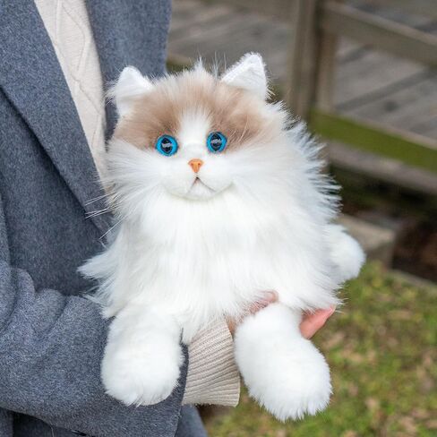 Chongker Weighted Stuffed Animals, 3lb 22" Realistic Plush Cat, Cuddling Soft Pillows for Children, Adults and The Elderly, Alleviate Stress Ragdoll Cat in Saudi Arabia