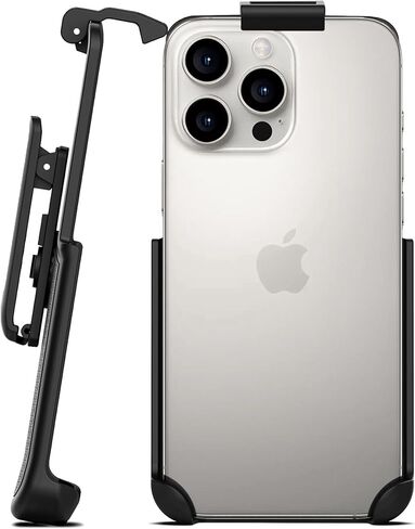 حافظة مزودة بمشبك حزام بدون حافظة - مصممة لهاتف iPhone 15/15 Pro (6.1 بوصة) in Kuwait