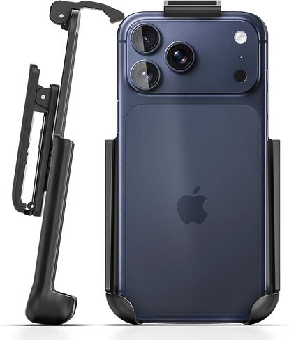 حافظة مزودة بمشبك حزام بدون حافظة - مصممة لهاتف iPhone 15/15 Pro (6.1 بوصة) in Kuwait