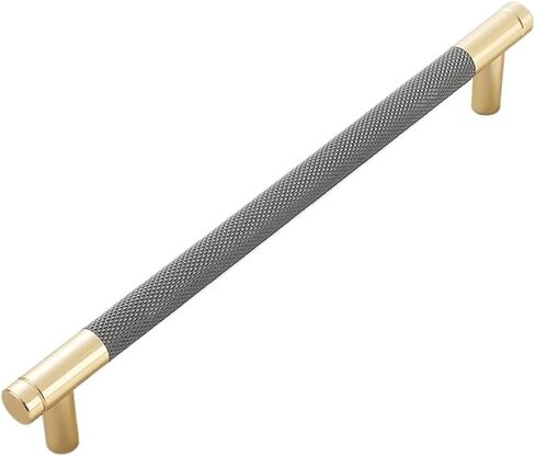 Kitchen Cabinet Doors Drawer Handles Wardrobe Decoration Furniture Hardware(Gold Grey,125 * 32 * 96mm) in Saudi Arabia