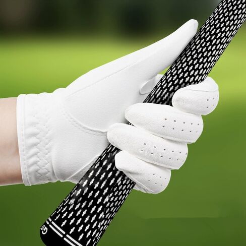 Golf Gloves Left Hand for Sports Protection, Men and Women's Anti-Slip, Wear-Resistant, Shock-Absorbing, Breathable, Outdoor Sports Gloves All Weather Grip in Saudi Arabia