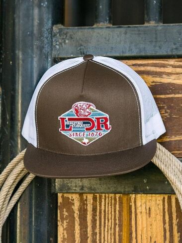 Lazy J Ranch Conquest Classic Five Panel Trucker Hat - Adjustable Unisex Country Hats, Vintage Trucker Hat in Saudi Arabia