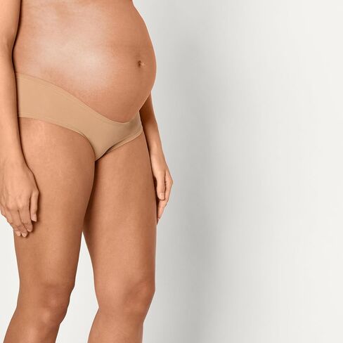 Amazon Essentials Womens Peached Microfiber Maternity Under The Bump Brief in Saudi Arabia