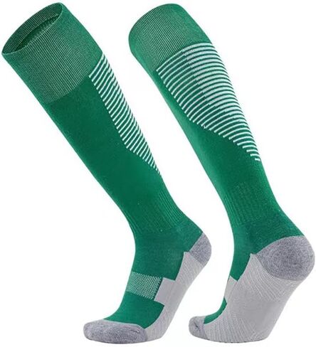 DAISHA 1/3 Pair Anti Slip Knee High Thickness Athletic Socks,Non-slip Compression Socks for Soccer,Football,Basketball. in Saudi Arabia