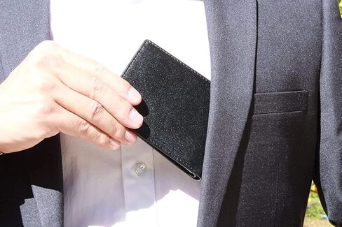 MUITON Men's RFID Protection Bifold Leather Pocket Wallet with Id Window-in Gift Box in Saudi Arabia
