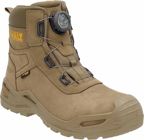 DEWALT Apex Men's BOA Fit System, Nubuck Leather, Waterproof, Composite Toe, Safety Work Boot in Saudi Arabia