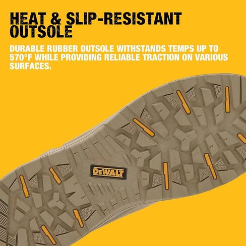 DEWALT Apex Men's BOA Fit System, Nubuck Leather, Waterproof, Composite Toe, Safety Work Boot in Saudi Arabia