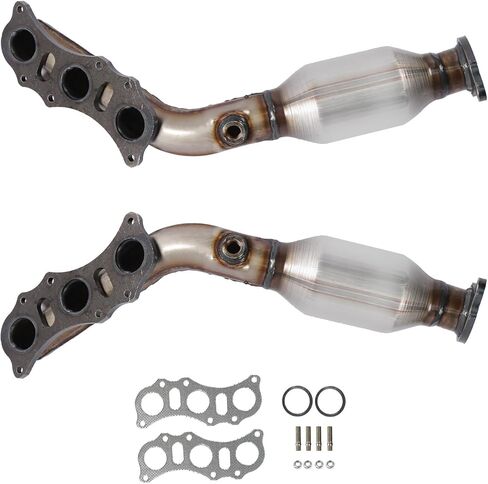 Catalytic Converter Direct-Fit Stainless Steel fit for Toyota Highlander 2004-2007, fit for Sienna 3.3L 2004-2006, fit for Lexus RX330 3.3L 2004-2006,FWD Only Driver Side (EPA Approved) in Saudi Arabia