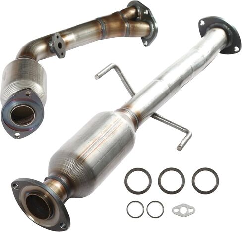 Catalytic Converter Direct-Fit Stainless Steel fit for Toyota Highlander 2004-2007, fit for Sienna 3.3L 2004-2006, fit for Lexus RX330 3.3L 2004-2006,FWD Only Driver Side (EPA Approved) in Saudi Arabia