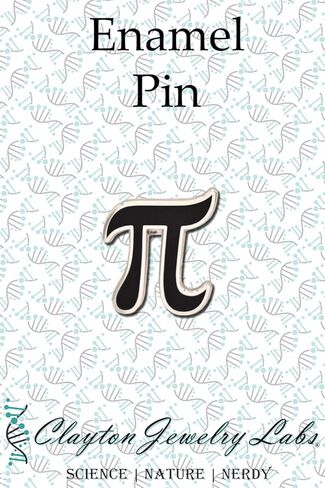كلايتون مجوهرات مختبرات بي الرياضيات رمز المينا دبوس in Kuwait