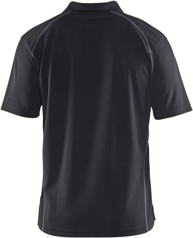 Blaklader Men's 3451 Navy Blue UV Protection Short Sleeve Polo Shirt in Saudi Arabia