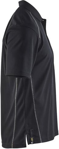 Blaklader Men's 3451 Navy Blue UV Protection Short Sleeve Polo Shirt in Saudi Arabia