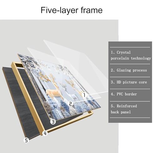 Breaker Box Cover Decorative, Modern Meter Box Decorative Painting Fuse Box Cover Electrical Panel Cover for Indoor Outdoor Breaker Hiding Panels（13.7x15.7in） in Saudi Arabia