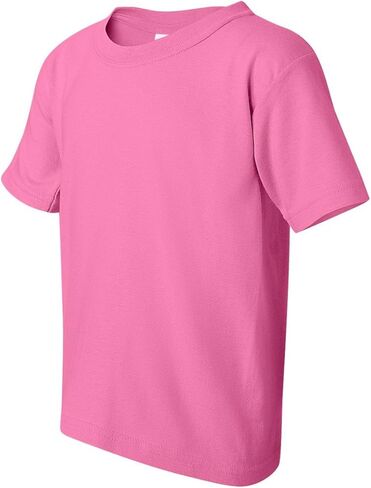 Gildan Youth Heavy Cotton T-Shirt 5000B - Azalea_S in Saudi Arabia