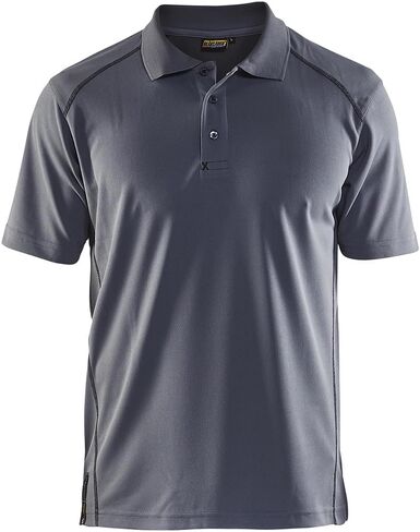 Blaklader Men's 3451 Navy Blue UV Protection Short Sleeve Polo Shirt in Saudi Arabia