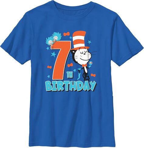 تي شيرت للأولاد من Dr. Seuss Cat in The Hat and Friends لعيد الميلاد in Saudi Arabia