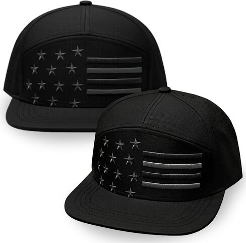 قبعة Snapback شبكية بالليزر ذات علم العلامة التجارية Heartbeat للرجال والنساء | قبعة سائق الشاحنة المسطحة | خفيف الوزن ومقاوم للماء in Kuwait