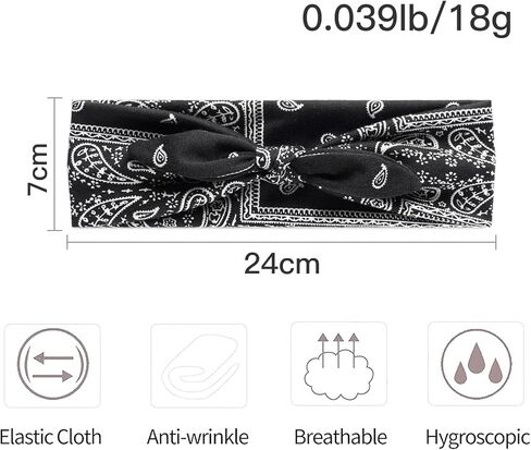Women's Bow Headband, Non-Slip, Fashionable Women's Hairband, Wide Retro Bow Headband in Saudi Arabia