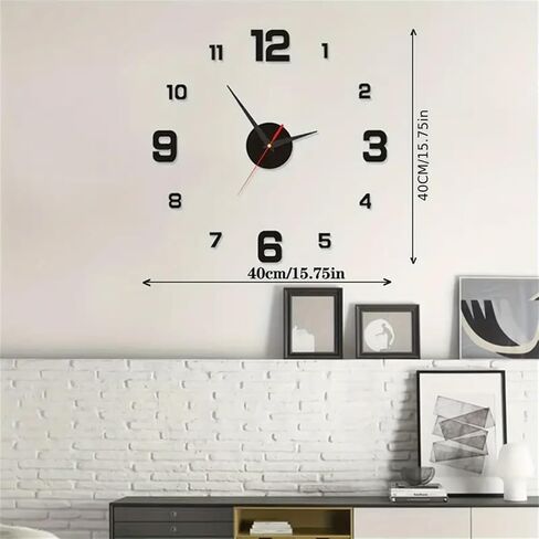 Silent Wall Clock Big Number Easy to Read Wall Clocks in Saudi Arabia