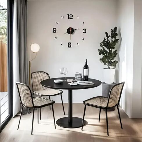 Silent Wall Clock Big Number Easy to Read Wall Clocks in Saudi Arabia