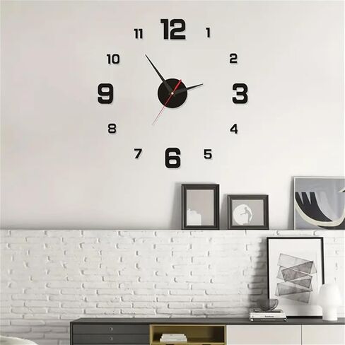Silent Wall Clock Big Number Easy to Read Wall Clocks in Saudi Arabia