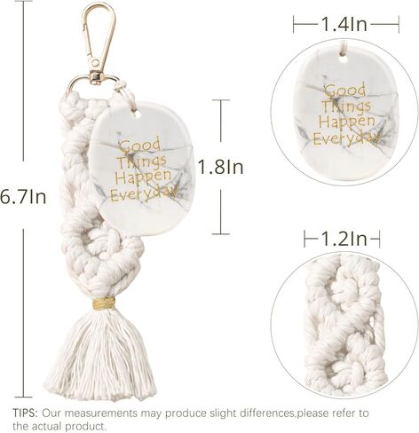 QIZHXPC Engraved Howlite Healing Stone with Tassel, Mental Crystal for Reiki & Anxiety Relief, Polished Stones Gift for Women, Moonstone Crystals Inspired in Saudi Arabia