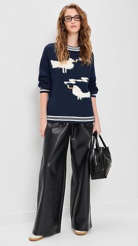 MOTHER Women's The Oversized Sweater in Saudi Arabia