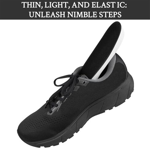 Endoto Insoles for Brooks Running Sneakers, Replacement Shoe Inserts Soles for Men(Size:US Men12-EU46) in Saudi Arabia