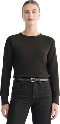 Everlane womens Everlane Slim-fit Crew in Cozy Waffle in Kuwait