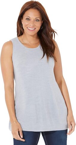 Catherines Women's Plus Size Cashmiracle Shell in Saudi Arabia