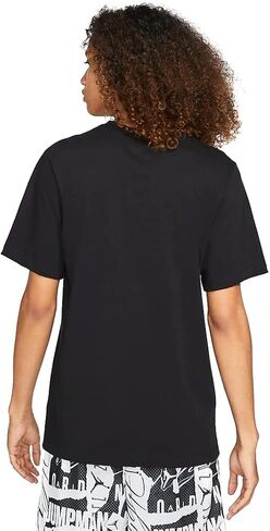 Jordan Men's Black/White Vintage GFX T-Shirt - S in Saudi Arabia
