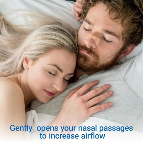 ishancare Nasal Strips for Breathing, 30 Count Sleep Nasal Strips for Snoring, Instant Tan Nose Breathing Strips for Better Sleep, Anti Snoring Nose Strips for Men & Women in Saudi Arabia