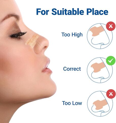 ishancare Nasal Strips for Breathing, 30 Count Sleep Nasal Strips for Snoring, Instant Tan Nose Breathing Strips for Better Sleep, Anti Snoring Nose Strips for Men & Women in Saudi Arabia